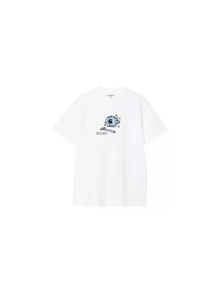 Carhartt WIP S/S Piggybank T-Shirt Mężczyźni Koszulki Carhartt WIP Size: L biały
