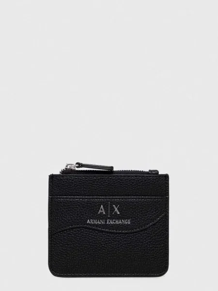 Armani Exchange portofel femei negru