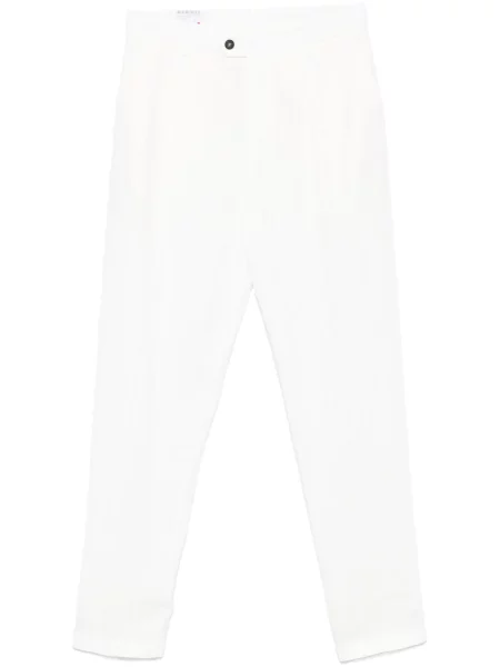 Zúžené chinos Eleventy bílé