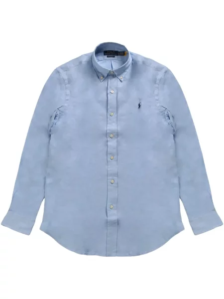 Polo Polo Ralph Lauren în carouri cu imagine albastru