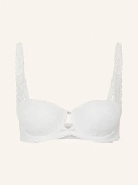 Triumph Biustonosz Usztywniany Body Make-Up Illusion Lace weiss biały