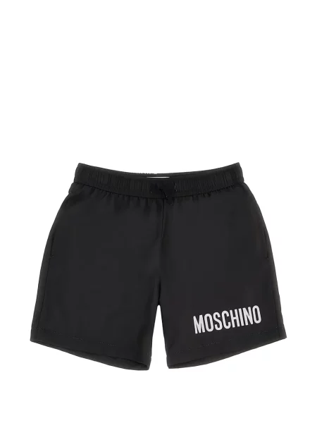 Kąpielówki dziecięce Moschino czarne