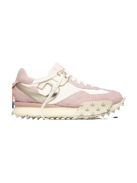 Sneakersy Barracuda zamszowe różowe