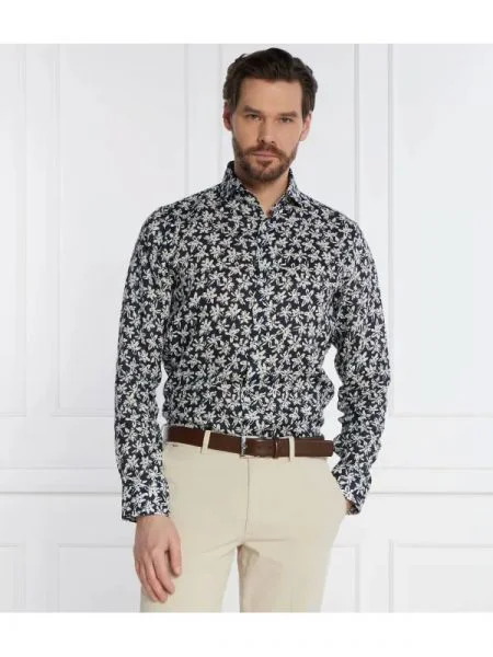 BOSS BLACK De in cămașă H-JOE negru