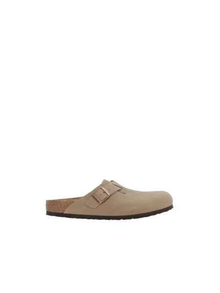 Klapki Birkenstock brązowe