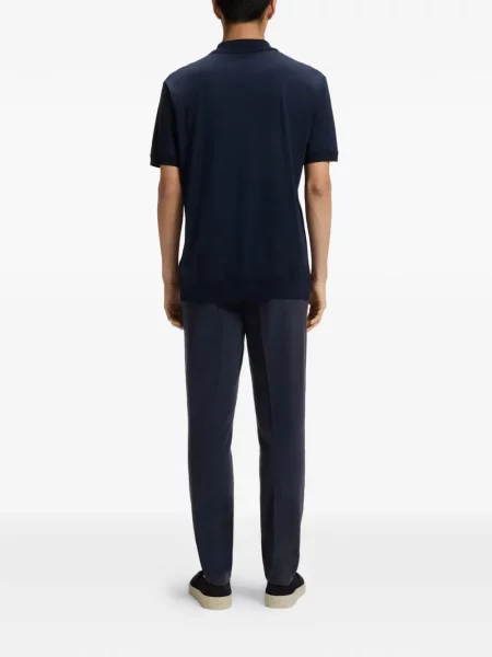 Pantaloni Boss albastru