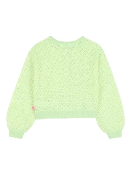 Dětské kardigan Billieblush zelený