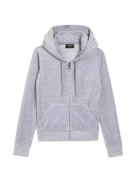 Hanorac cu glugă Juicy Couture gri