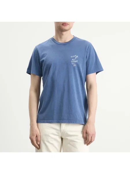Koszulka Nudie Jeans Co niebieska