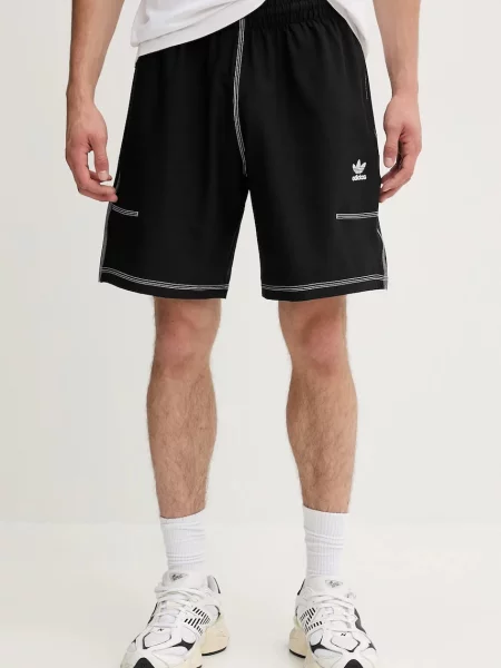 Adidas Originals pantaloni scurti Essentials negru
