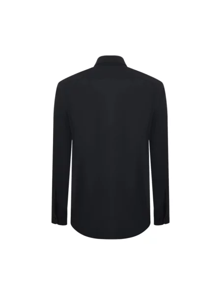 Koszula biznesowa o kroju slim fit z kołnierzykiem typu kent model P-HANK-S' Boss czarna