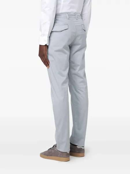 Pantaloni Eleventy plisate albastru