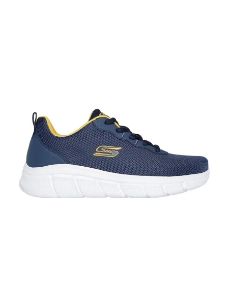 Sneakerși Skechers albastru