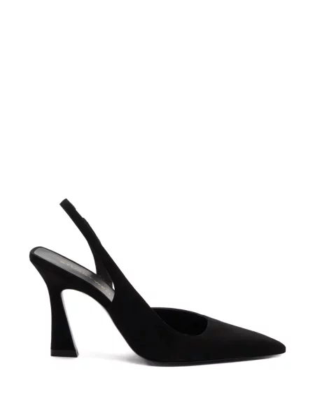 Pantofi cu toc Stuart Weitzman slingback negru