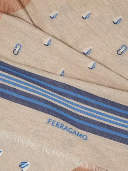 Fular Ferragamo din jacard