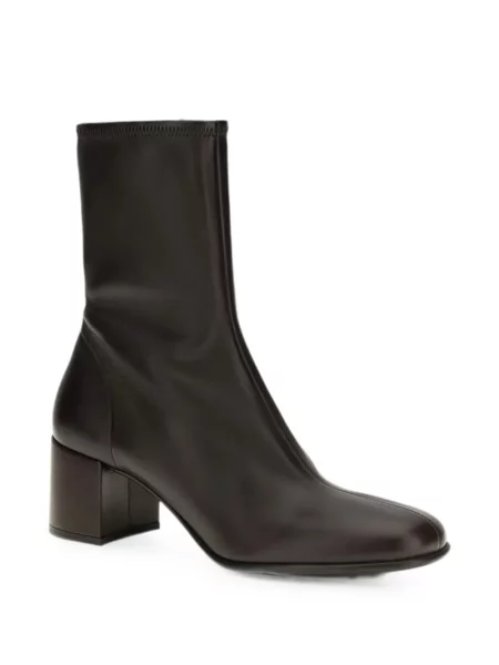 Botine Prada din piele negru