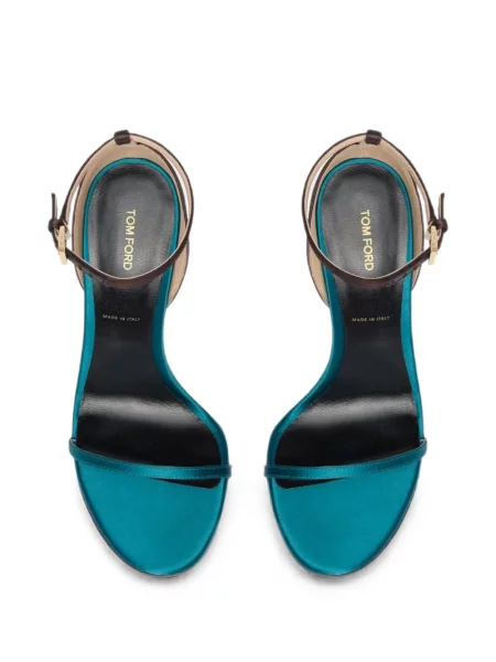 Sandale Tom Ford cu cataramă albastru