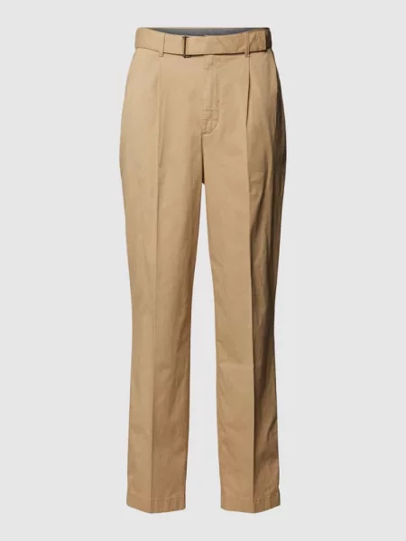 Chinosy z materiałowym Michael Kors khaki