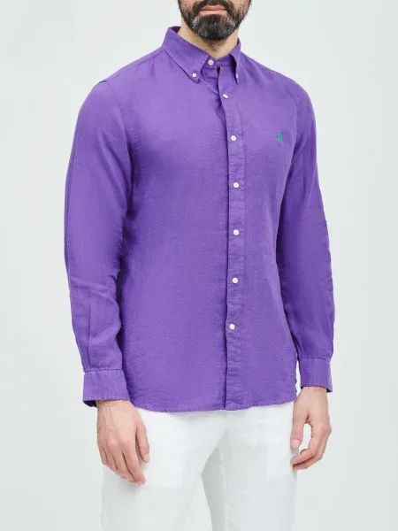 Сорочка Polo Ralph Lauren фіолетова