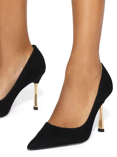 Замшевые туфли Kurt Geiger London на шпильке