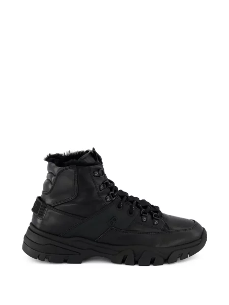 Sneakerși Bogner din piele de oaie negru