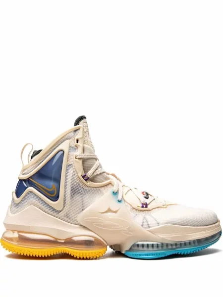 Sneakerși Nike LeBron alb