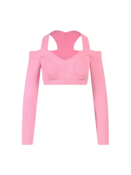 Top Alexander Mcqueen różowy