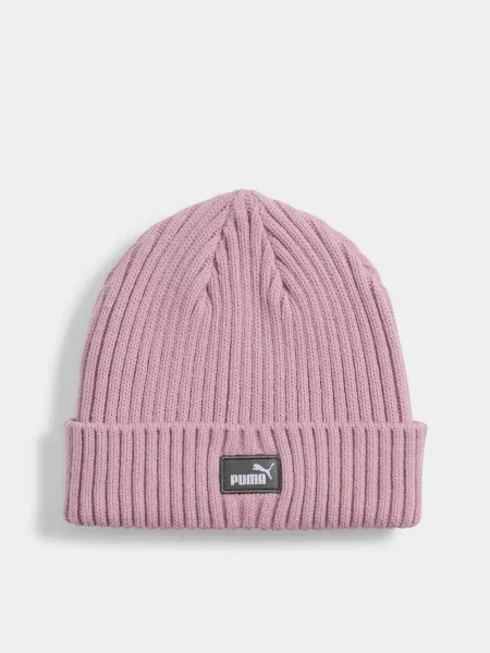 Классическая шапка Puma розовая