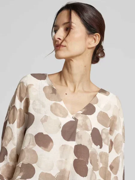 Bluzka o kroju relaxed fit z mieszanki Apricot