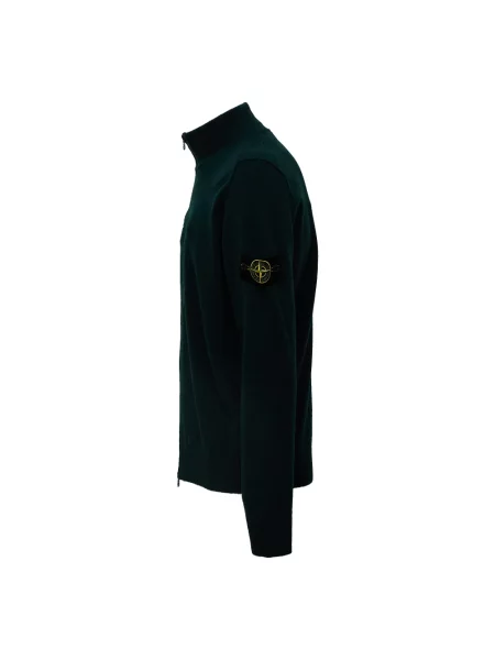 Kardigan Stone Island z kamieniami zielony