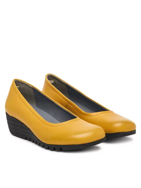 Pantofi Fly London Opanfly galben