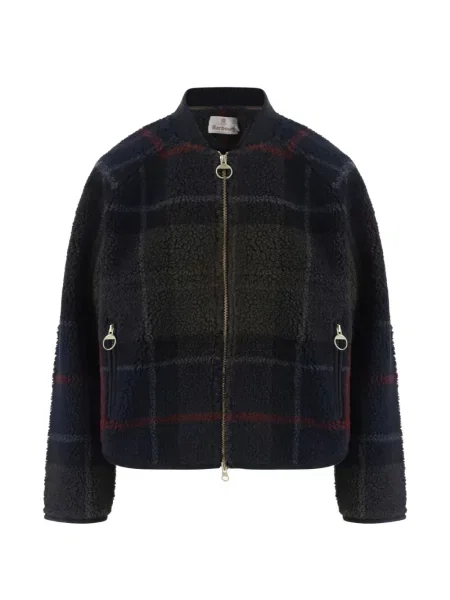 Geacă Barbour din fleece albastru
