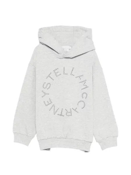 Bluza z kapturem dziecięca Stella Mccartney szara