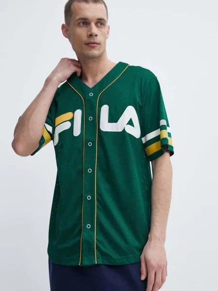 Koszulka FILA Lashio Baseball aventurine zielona