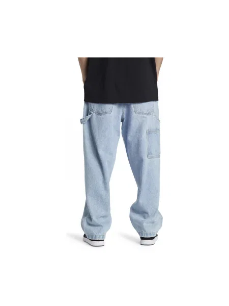 DC Shoes Blugi Worker Baggy Carpenter Ril celest albastru