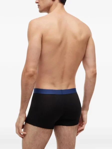 Boxeri Tommy Hilfiger cu autograf negru