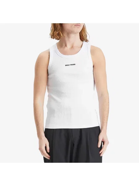 Daily Paper t-shirt Dias Rib Tank Top biała