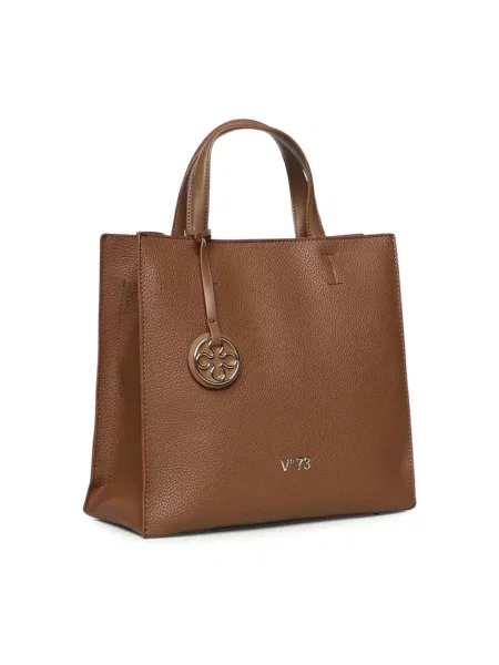 Shopperka V73 brązowa