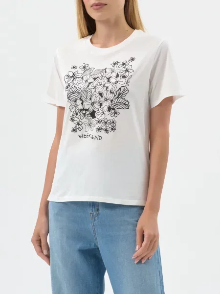 Футболка Weekend Max Mara біла