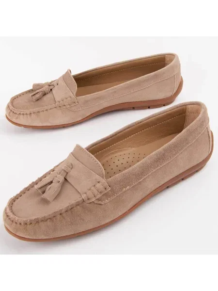 Pantofi Purapiel bej
