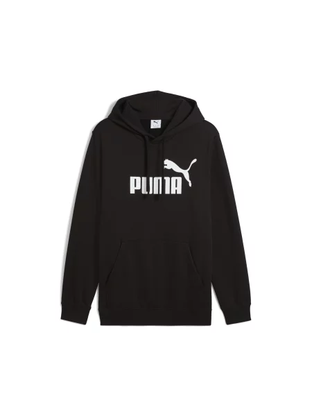 Bluza z kapturem Essentials z logo No. 1 czarna