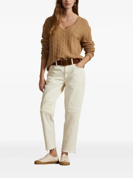 Vlněné dvouřadé polotričko Polo Ralph Lauren s autogramem zelené