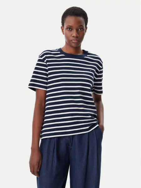 T-Shirt Tommy Hilfiger μπλε