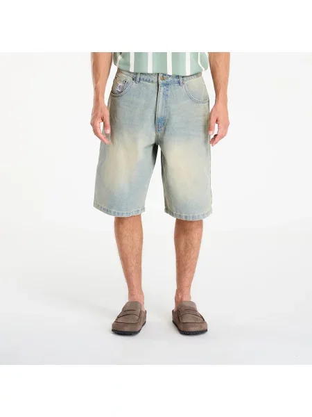 Šortky Karl Kani OG Denim Baggy Jorts Bleached Blue 30 modré
