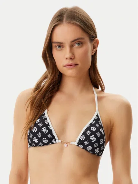 Μπικίνι πάνω μέρος Guess μαύρο