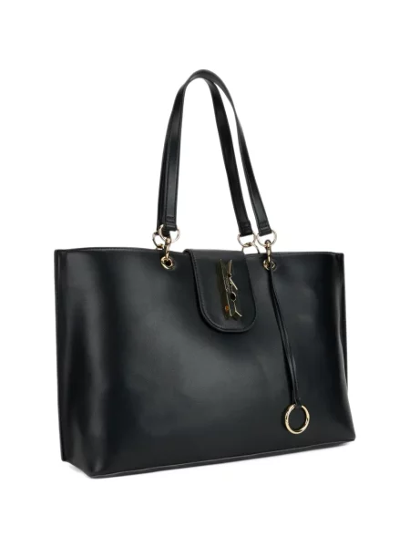 Inel Love Moschino cu autograf negru