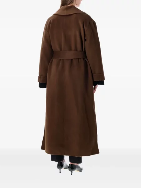 Cu centură palton By Malene Birger maro