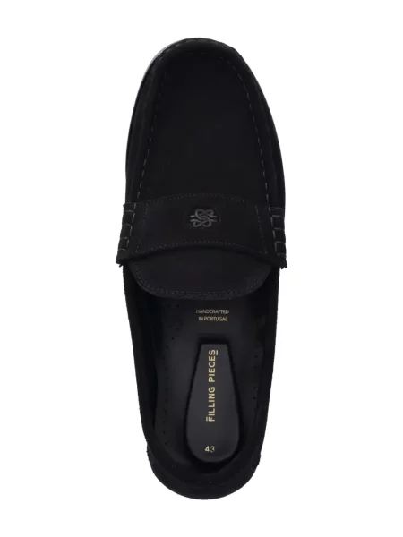 Σκαρπινια Filling Pieces σουέντ μαύρο