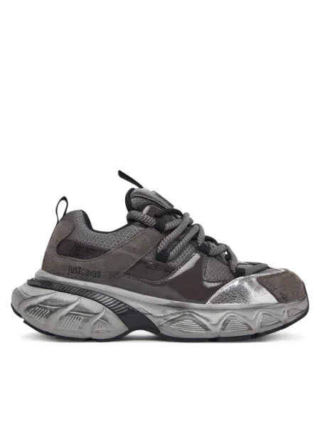 Just Cavalli Sneakersy szary