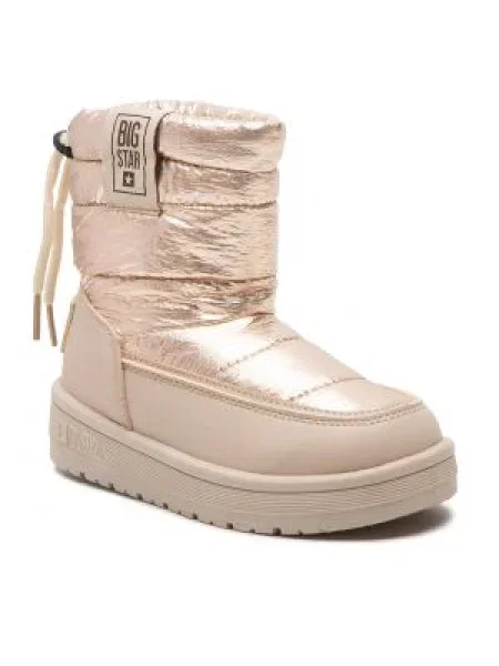Detské snehové topánky BIG STAR beige hnedá